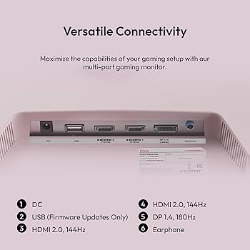 Pixio PX278 WAVE Pink ゲーミングモニター Amazon.co.jp: Pixio PX278 WAVE Pastel Pink ゲーミング