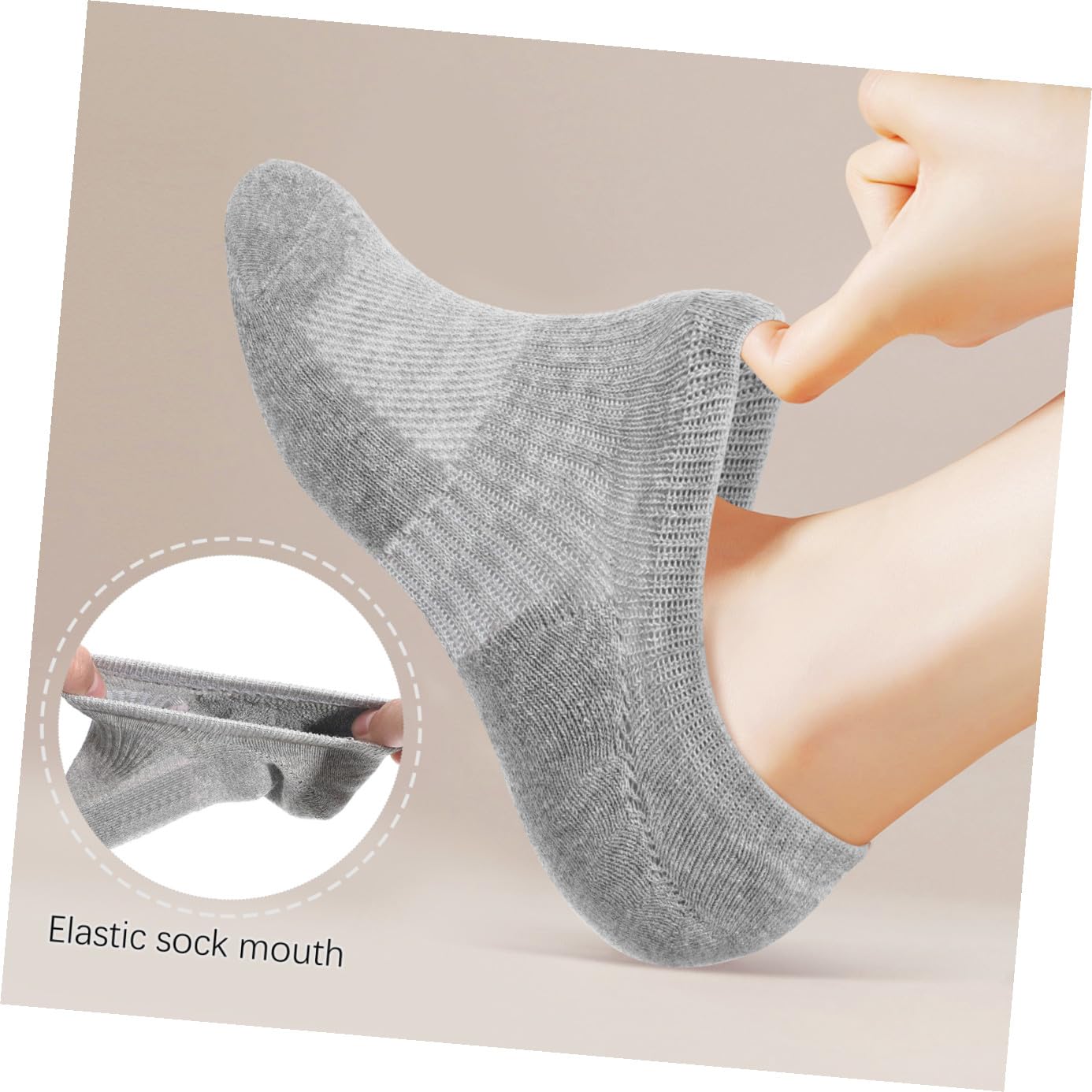 6 Paare Baumwoll Sneaker Socken Unisex Unsichtbare Kurzsocken Atmungsaktiv Verschleißfest Bequeme Füsslinge für Damen und Herren Waschbar und Langlebig