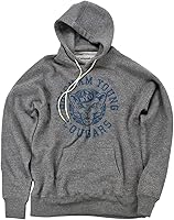 Vista 53 de Campus Lab Collegiate Classic Retro Stamp - Sudadera con capucha unisex para adultos