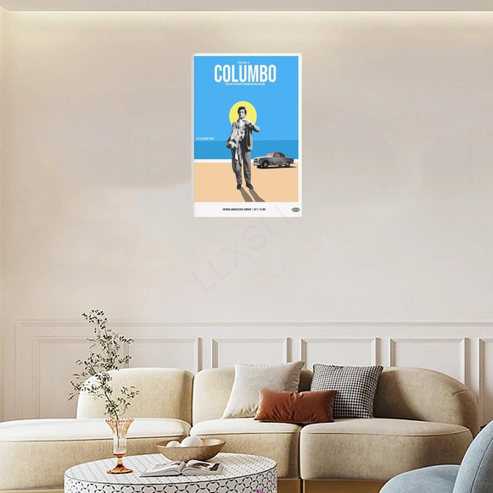 Poster Décoratif Columbo Peter Falk 20x30 Cm - Style Sans Cadre Pour Salon Ou Chambre