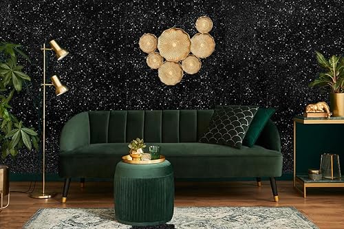 Miniatura 71 de Kitico Papel tapiz azul con purpurina para despegar y pegar, autoadhesivo, decorativo, decoración de bricolaje, 17.7 x 78.7 pulgadas