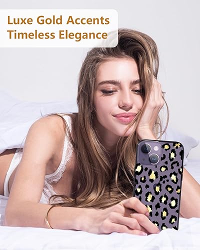 Miniatura 167 de SCORPIFY Funda para iPhone 14 [compatible con MagSafe] con diseño de mármol azul fantasía, bonita funda magnética para teléfono para mujeres, niñas