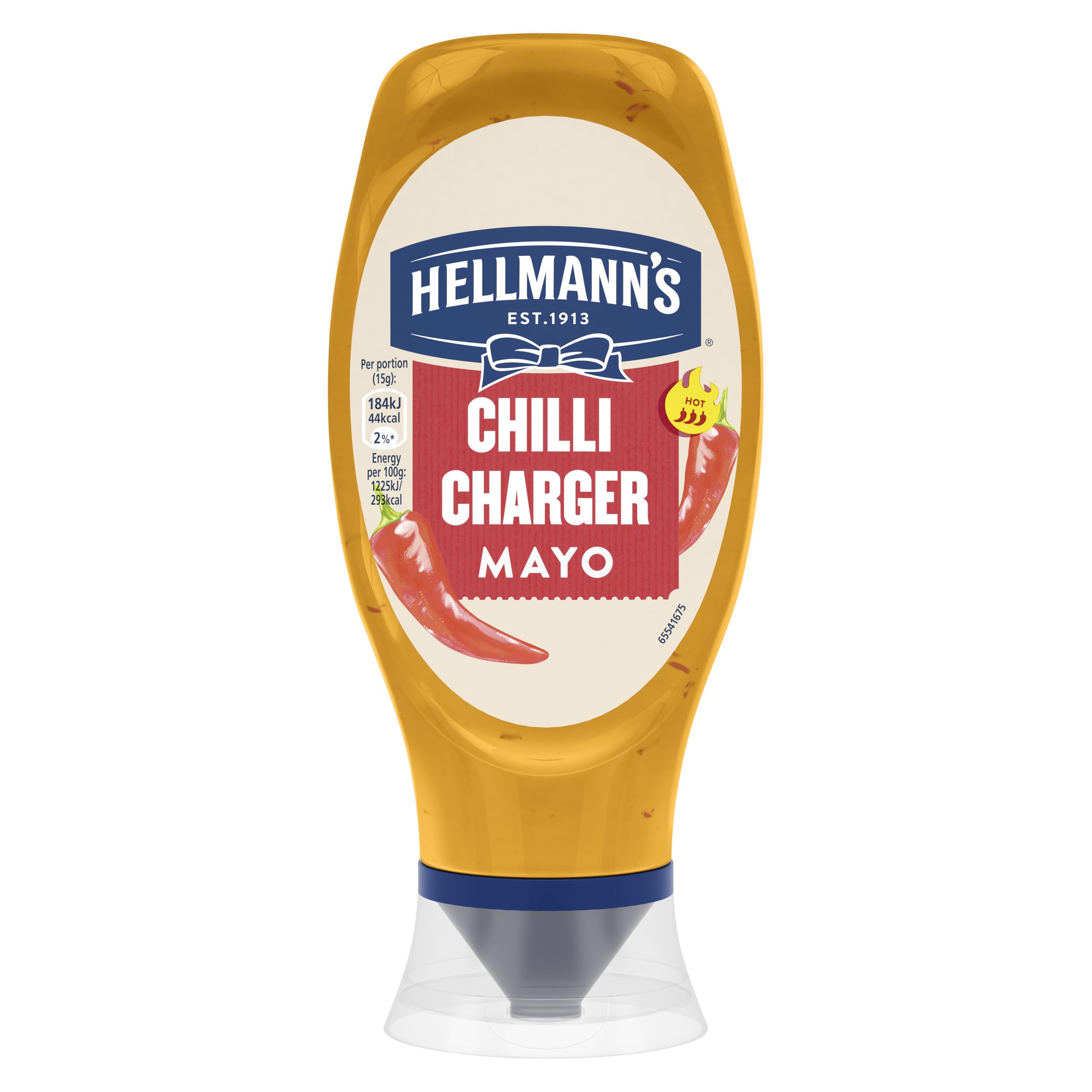 Hellmann's Chilli Charger Mayonnaise adds a fiery kick to any dish 430 ML