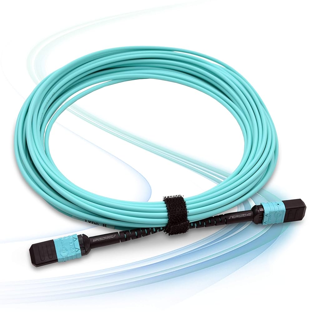 Amazon.com: SPEEDWOLF 1M / 3.3FT 12 Fibers Type B OM3 MPO