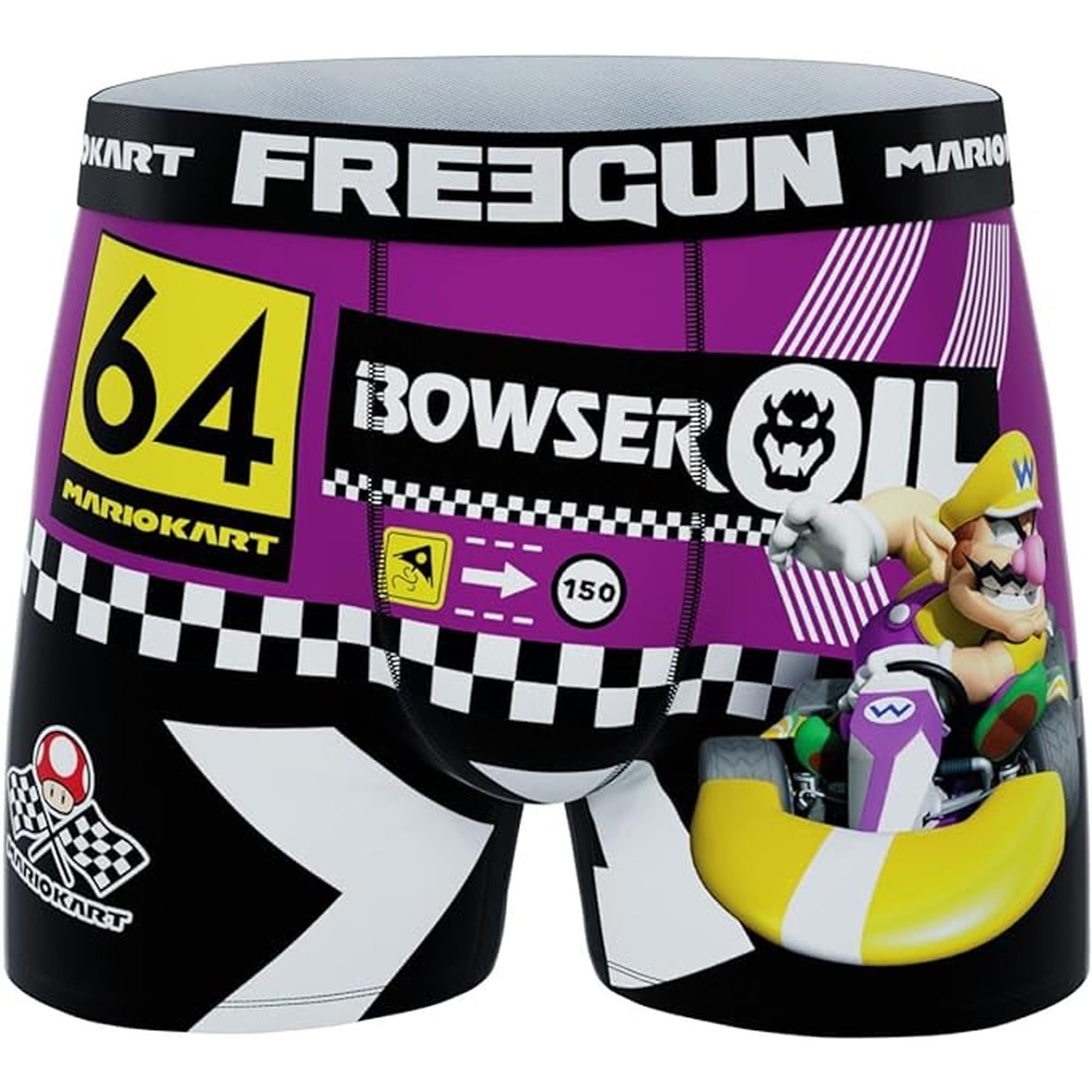 Freegun Men's Multicoloured Mario Kart Boxer Briefs, M