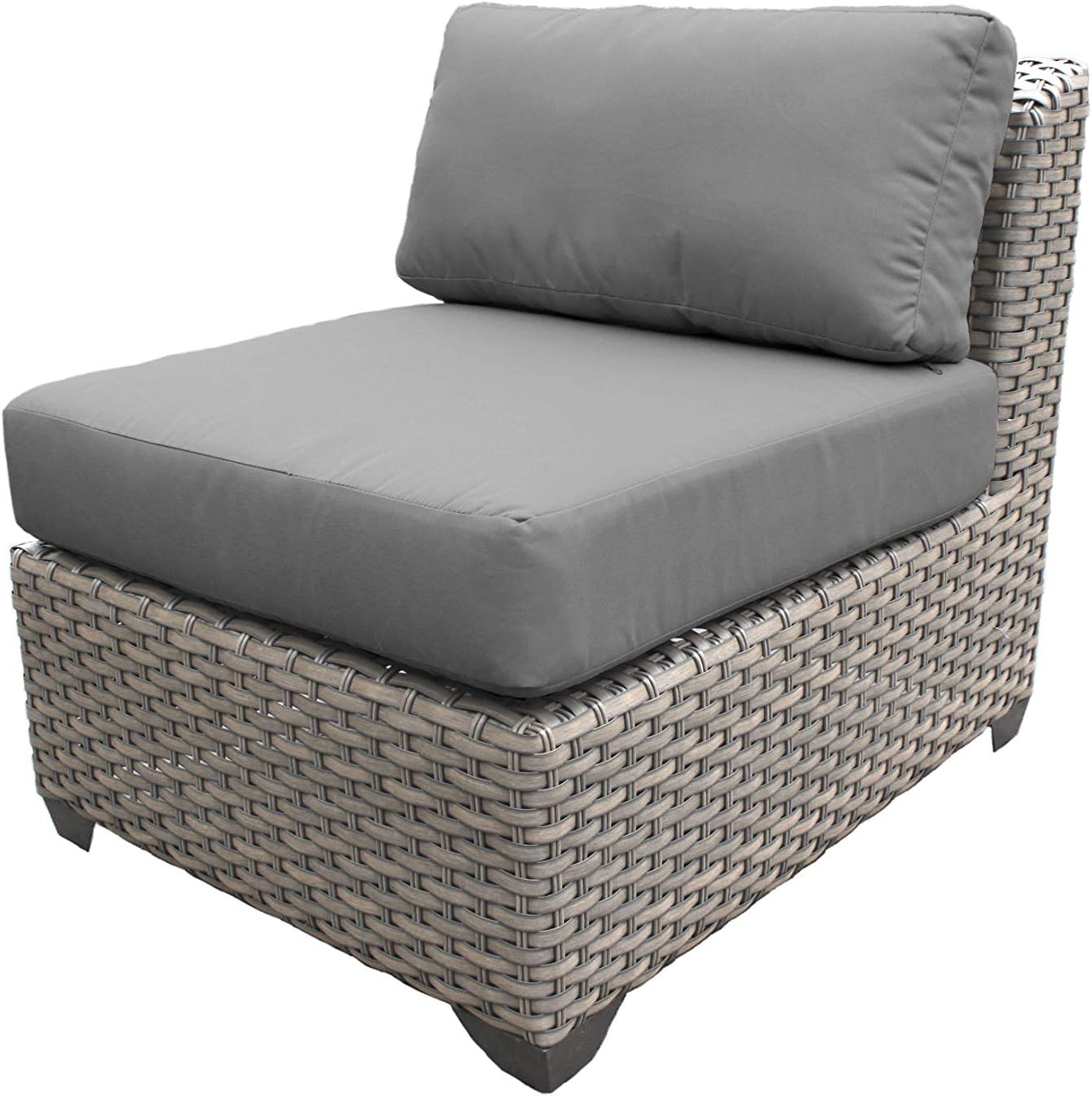 TK Classics TKC055bASGREY Florence Seating Outdoor