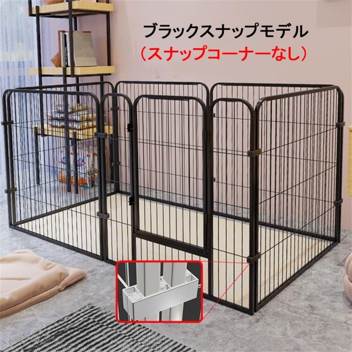 Amazon | ペットサークル 犬 ペットフェンス サークルケージ
