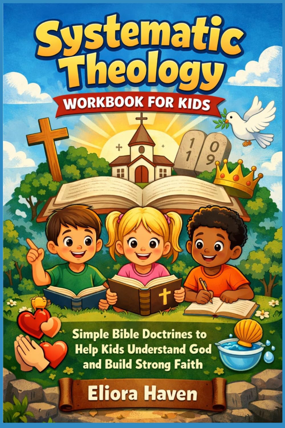 SYSTEMATIC THEOLOGY WORKBOOK FOR KIDS: Simple Bible Doctrines to Help Kids Understand God and Build Strong Faith