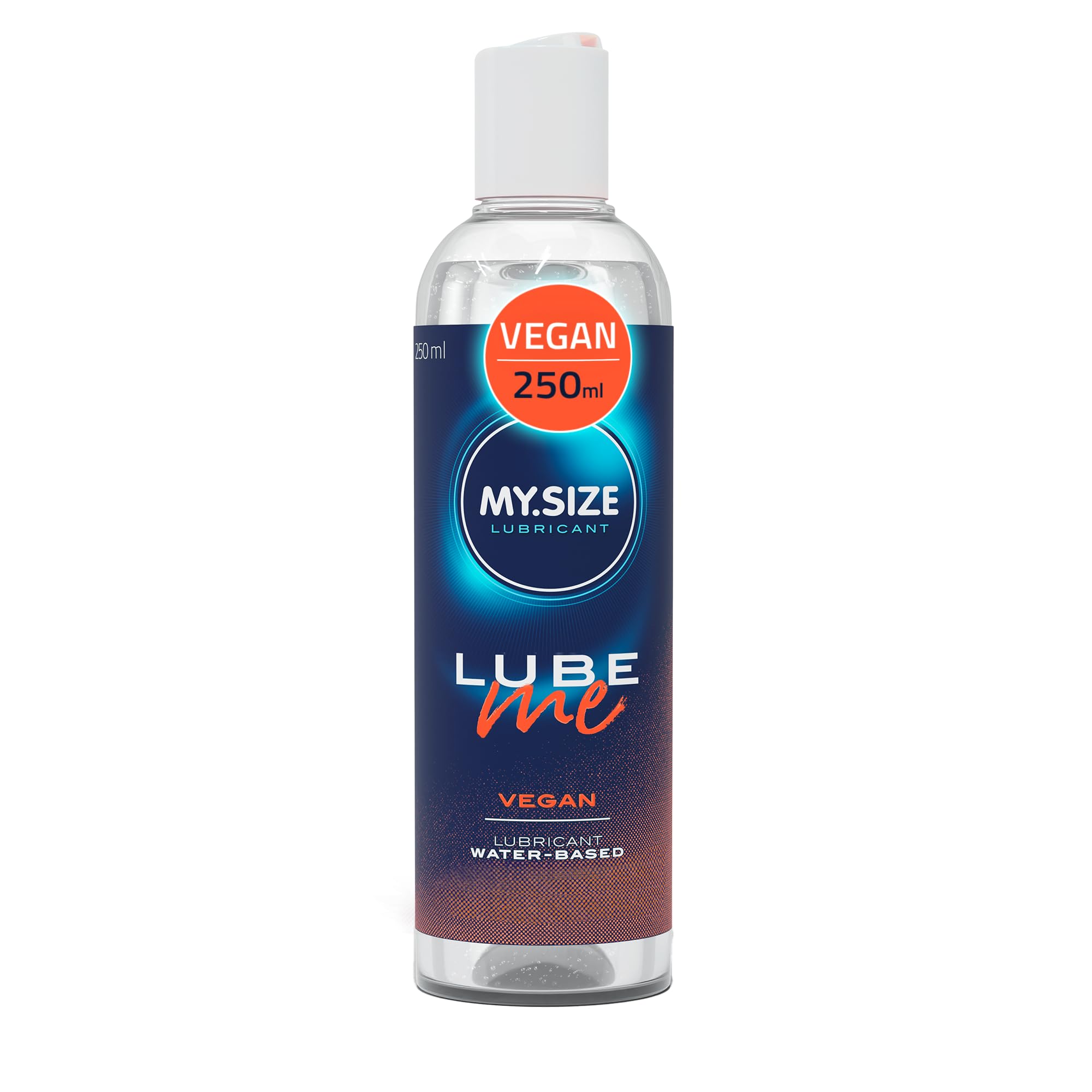 MY.SIZE Lube Me Premium Gleitgel Vegan 250 ml | Gleitmittel Ohne tierische Inhaltsstoffe | Lubricant Gel Für Toys & Latexkondome geeignet