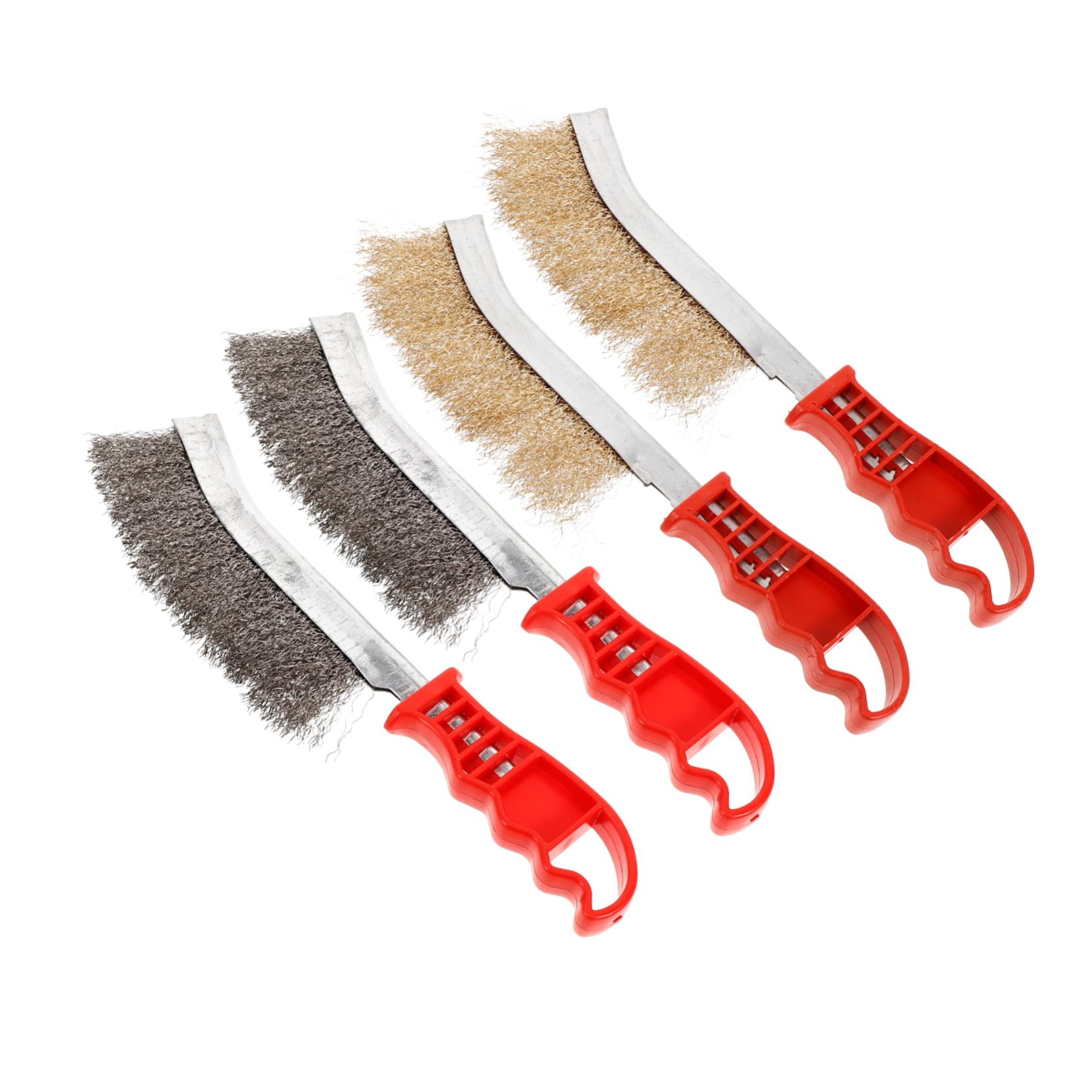 jojofuny 20 Piezas Cepillo de Alambre Cepillo de Parrilla Reutilizable raspador de Parrilla de Barbacoa Cepillo de Cocina Cepillo para Limpiar Limpiador Suministros para Acampar Caucho