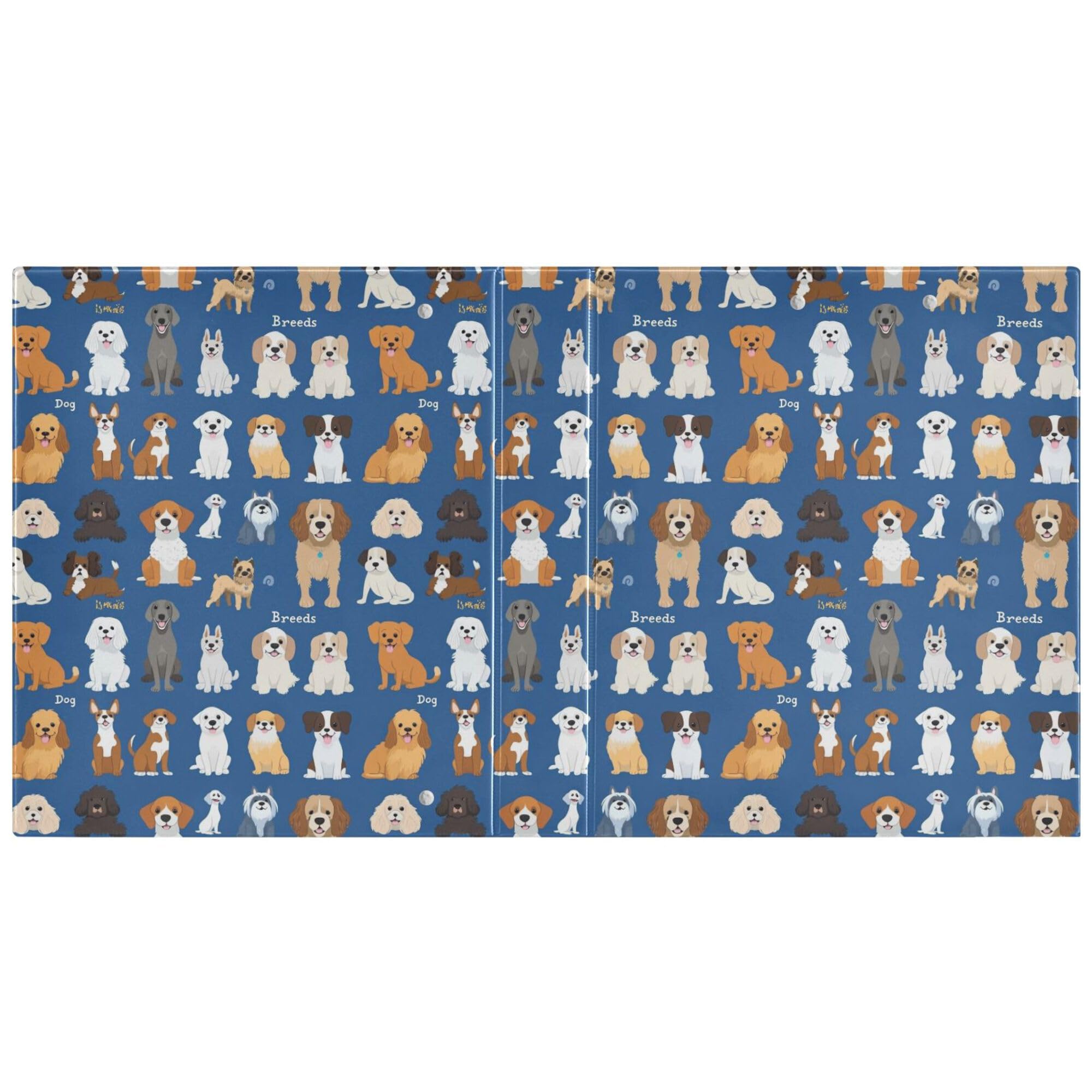 Raccoglitore a tre anelli da 1 e 1/2 pollici con portablocco per appunti, materiale scolastico, 200 fogli
