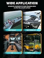 Vista 7 de FOCEAN - Alfombrilla de espuma de etilvinilacetato, antideslizante, autoadhesiva, para lancha motora, kayak, tabla de surf, jardín, piscinas, 75 x