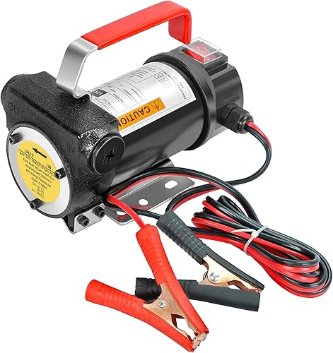 Miniatura 10 de Bomba eléctrica autocebante de la transferencia de la CA 550W de 110V, bomba de transferencia de aceite 60Lmin Bombas diesel del biodiesel del