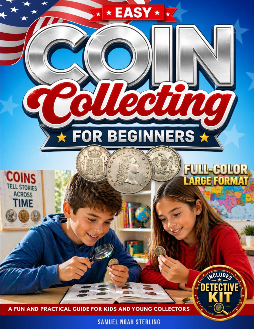 Easy Coin Collecting for Beginners: A Fun and Practical Guide for Kids and Young Collectors to Identify Coins, Discover History, and Start a Collection from Everyday Coins