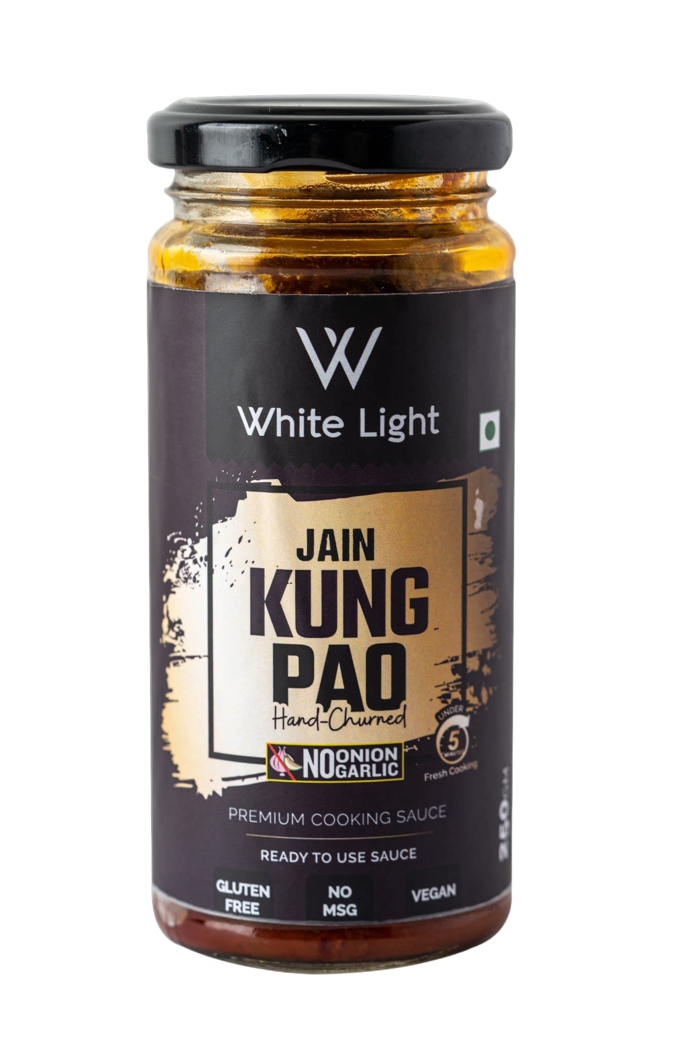 White Light Food Jain Kung Pao l Vegan and Natural Ingredients l Ready to Eat Healthy Food (250g) (Pack of 1) (B0BVBC28PV) Amazon Price History, Amazon Price Tracker
