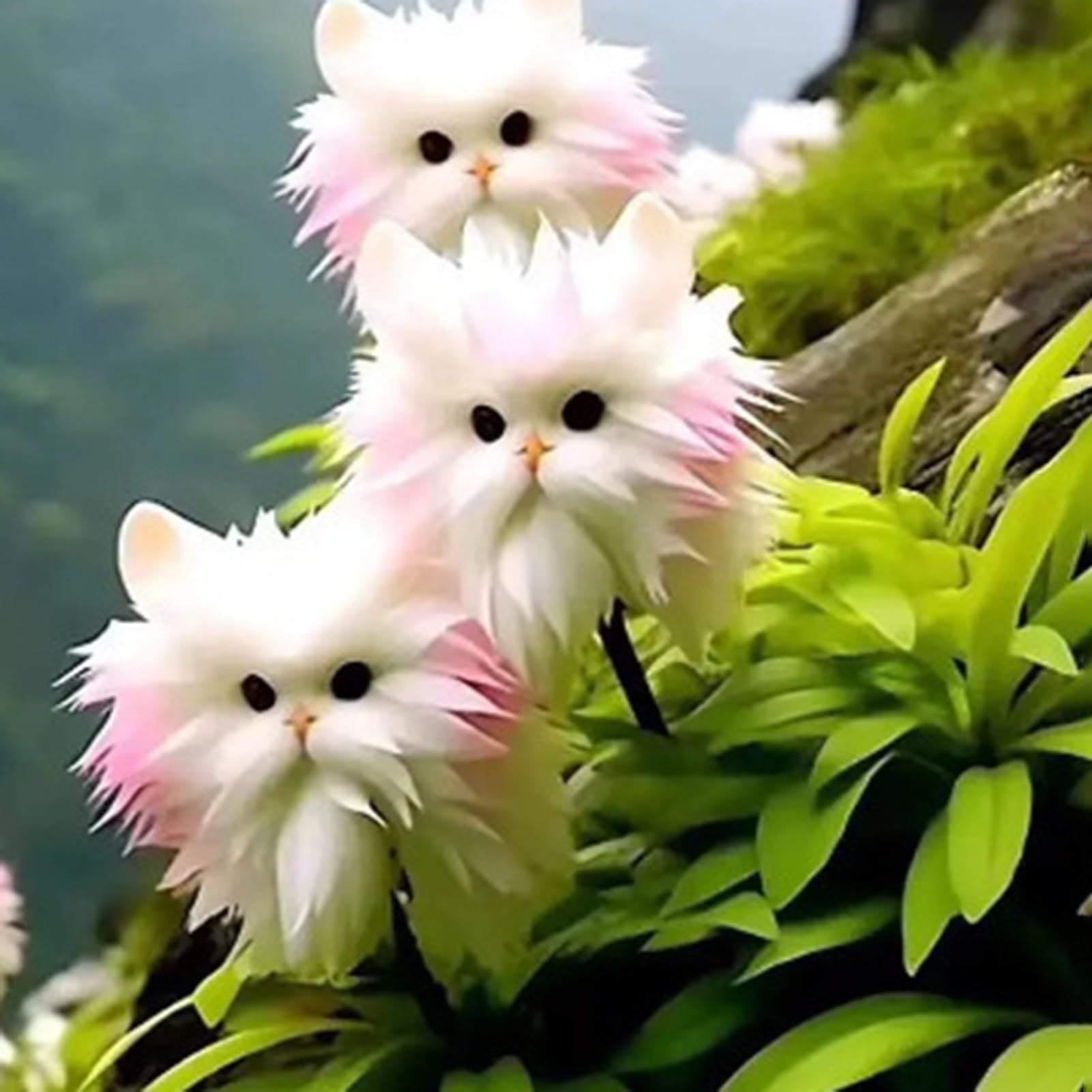 Roadoor Orchideeblütensamen zum pflanzen katzengesicht exotische orchideesamen mehrjährige duftpflalenze für Jardin intérieur 200 pièces - 3