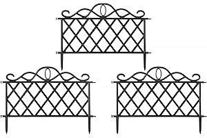 Black Plastic Garden Fence: Protect and Beautify Your Garden