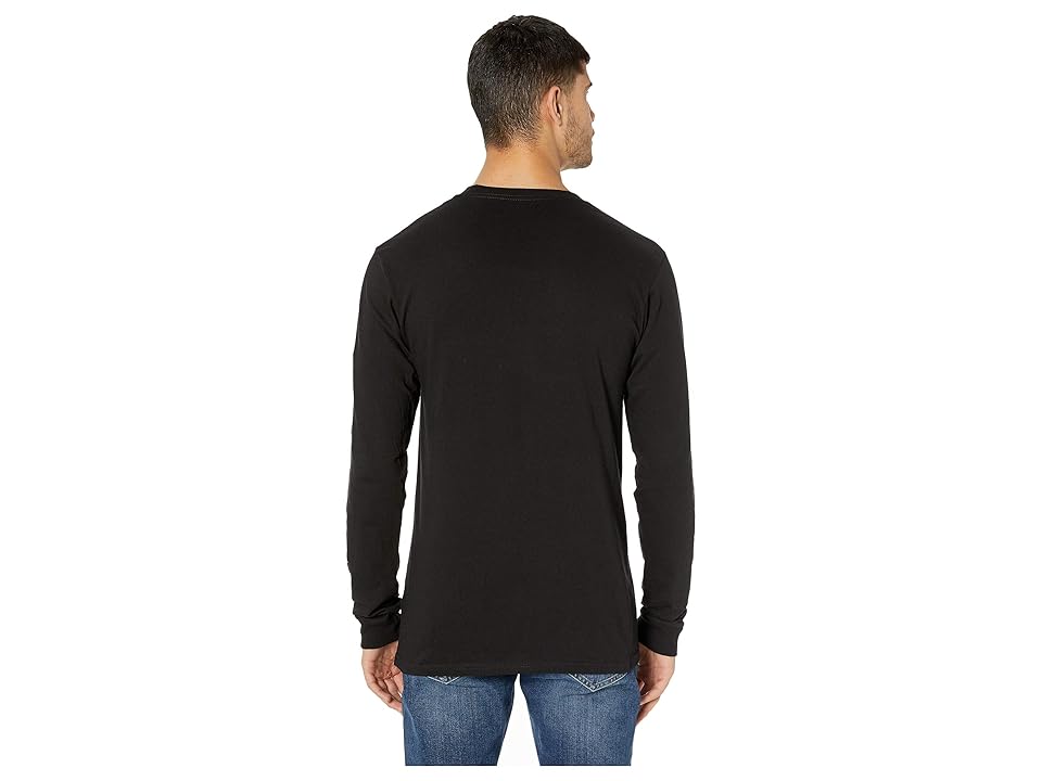 

Volcom Sub Bar Long Sleeve Tee (Black) Men's Clothing
