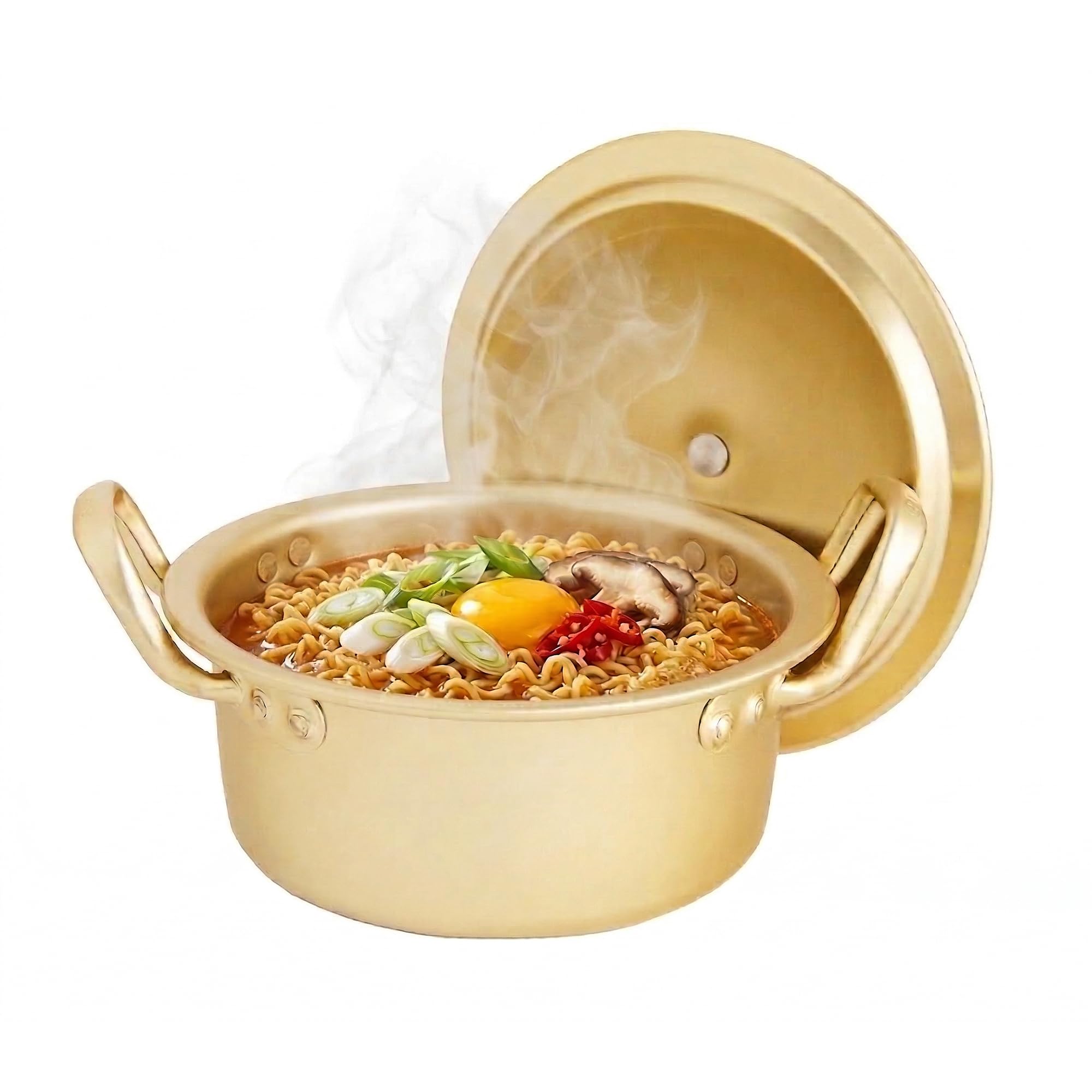 Amazon.com: xenoz Korean Ramen Noodle Pot, Aluminum Cooker with