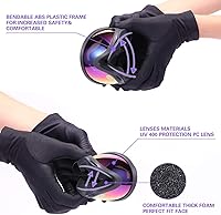 Vista 7 de Lentes antirreflejos, gafas de esquí, deportes de invierno, snowboard, con protección UV 400