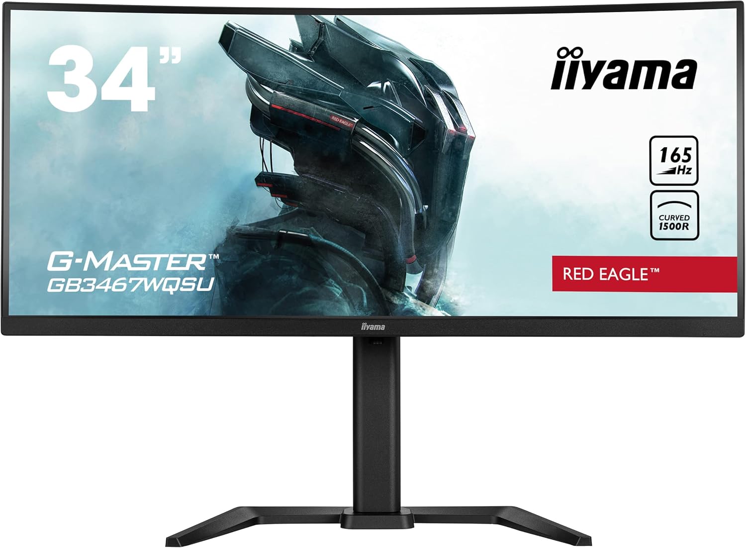 iiyama Ecran 34 Pouces Ultra WQHD 34" LEDGMaster Ultra Wide VA