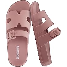 Orbit Waterproof EVA Womens Sandals -Comfortable Summer Slip On Slides for Women with Adjustable Buckle Strap