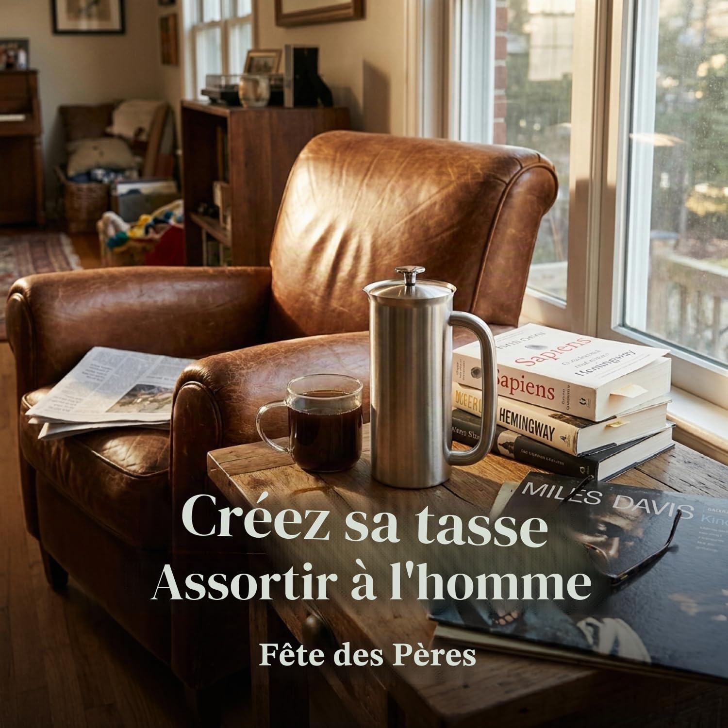 ESPRO® French Press P7, Acier Inoxydable brossé, Acier Inoxydable, 1 l
