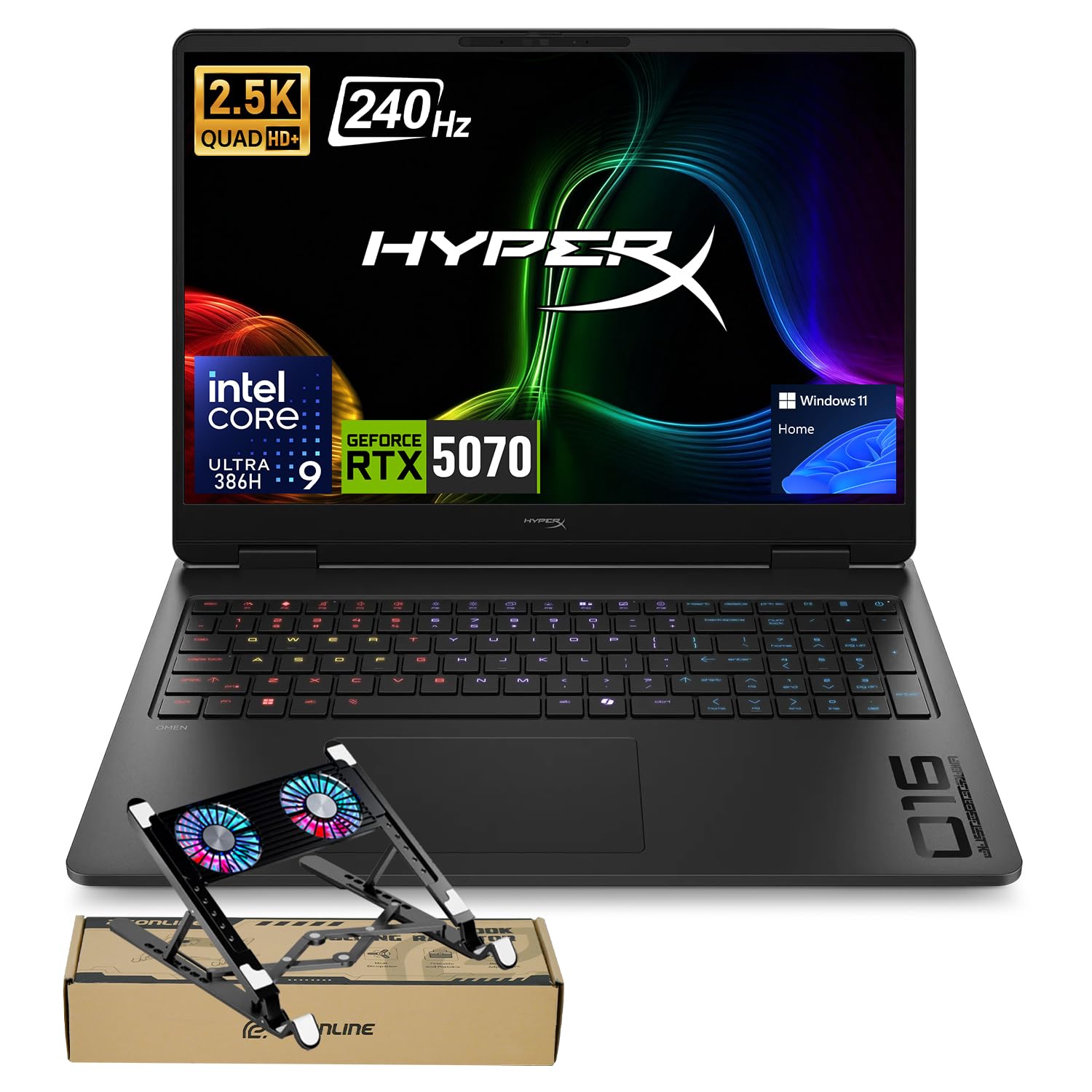 HP HyperX Omen 16" Intel Core Ultra 9 386H 5070 32GB DDR5+1TB Gaming Laptop