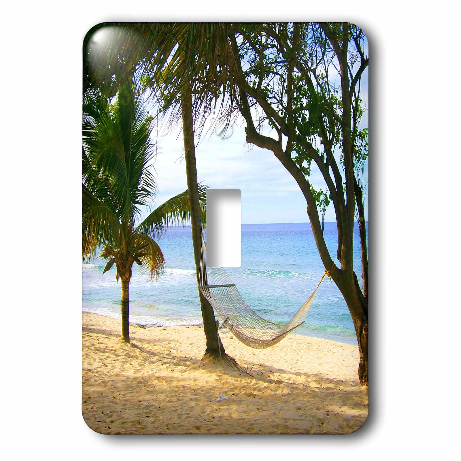 Hamac de plage tropical multicolore pour créer un coin détente dans votre jardin