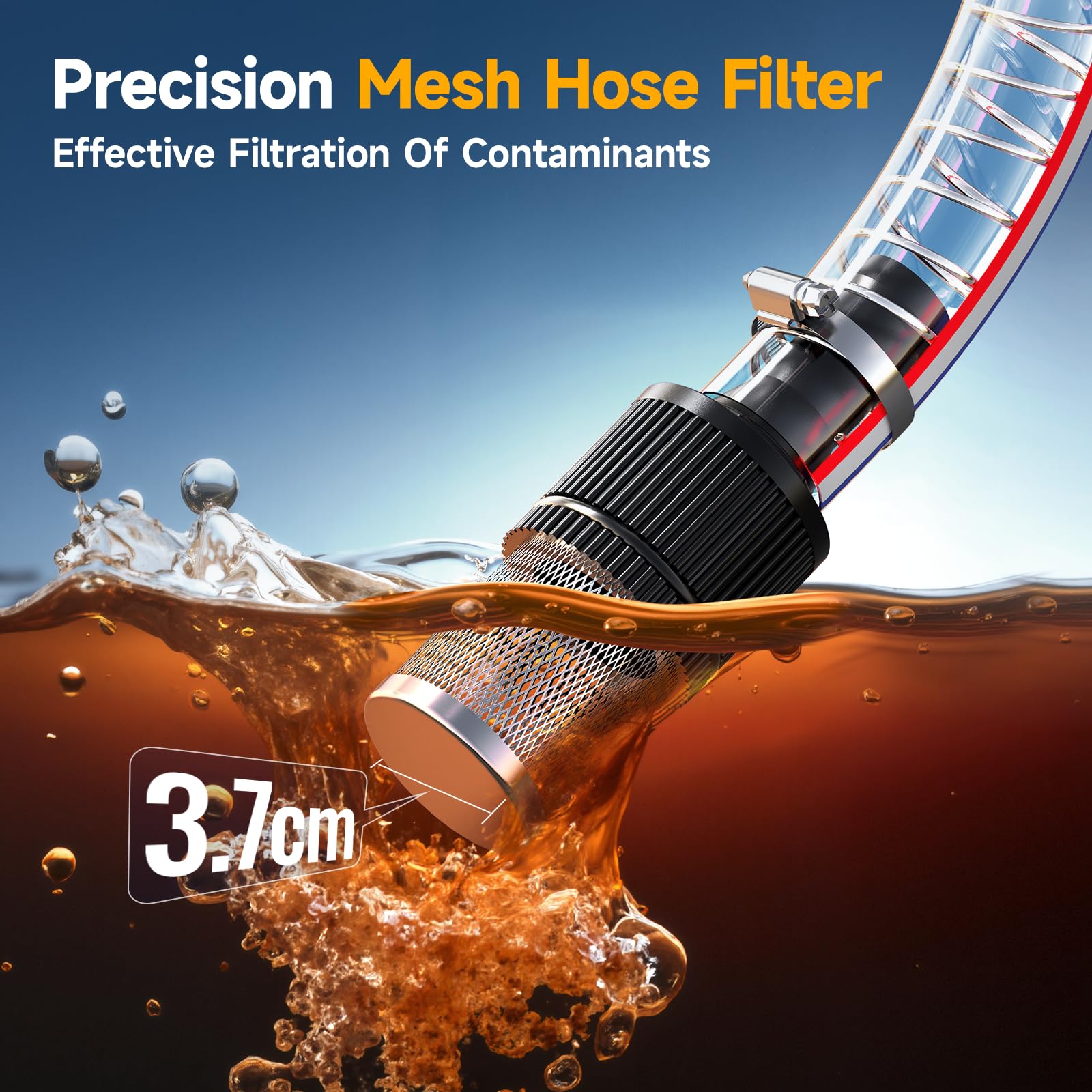 TaskStar Bomba de transferencia de combustible alimentada por pilas, kit de bomba eléctrica de 45 l/min con 2 baterías de 4.0 Ah y cargador, portátil inalámbrico con boquilla de apagado automático y 2