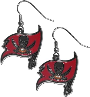 Siskiyou Sports NFL Chrome Dangle Earrings