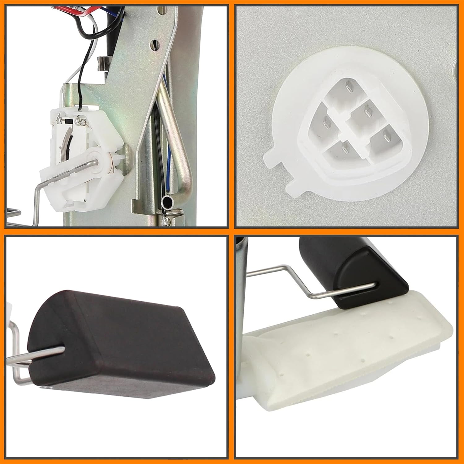 E8013H, SP9162H Electric Fuel Pump Module Assembly w/Sending Unit Replacement for Geo Prizm 1993-1997,for Toyota Corolla 1994-1996 L4 1.6L L4 1.8L