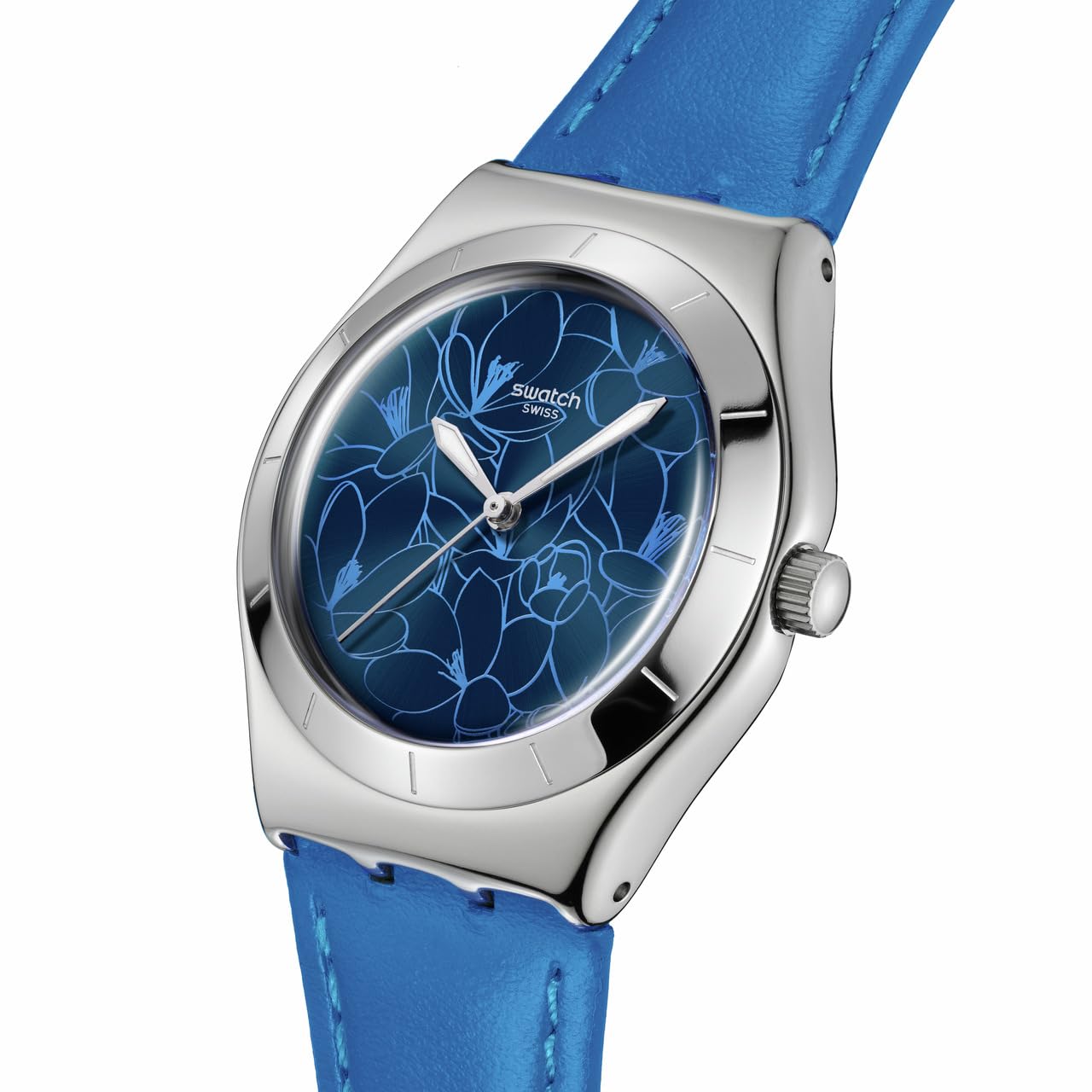 Swatch Reloj de Cuarzo Unisex de Acero Inoxidable
