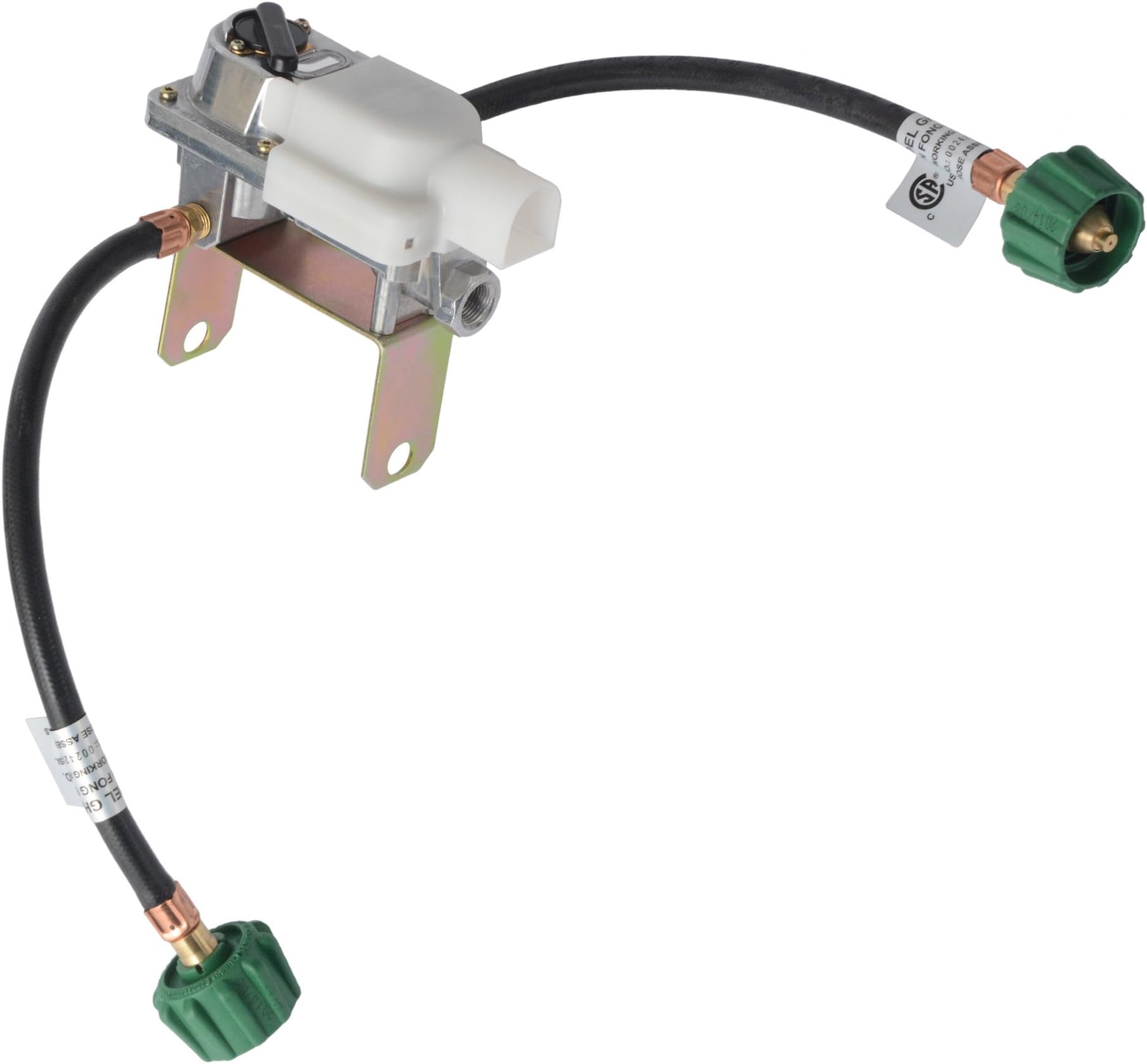 2-Stage Propane Tank Regulator with 2 Pigtail Hoses