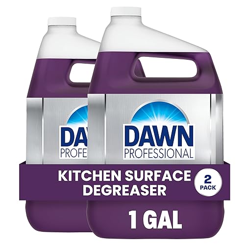 P&G Professional DAWN Desengrasante de Superficies de Cocina – 1 GAL (Caja de 2) – Para Eliminar la Grasa que se Encuentra en Cocinas Comerciales y