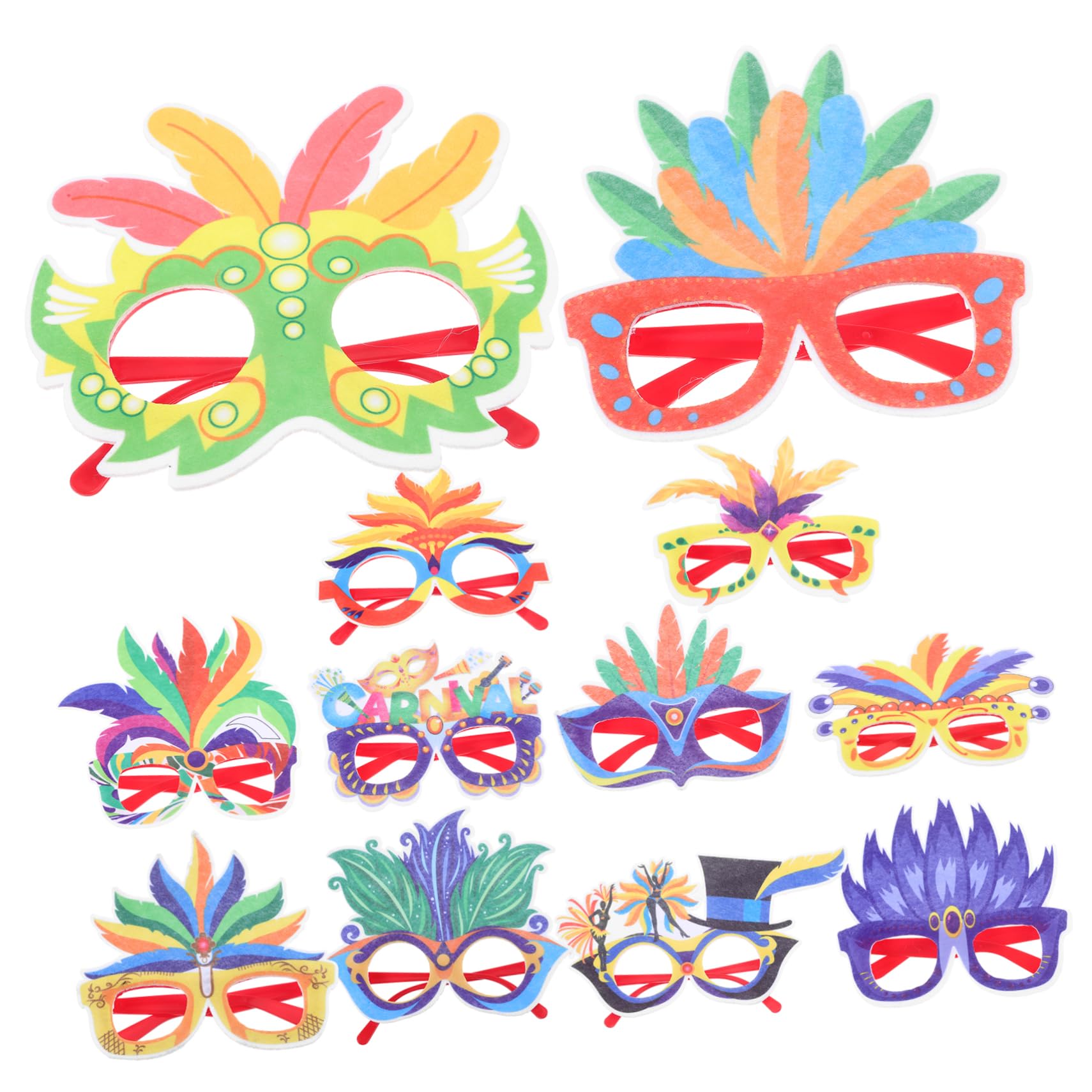 LIFKOME karneval brille faschingskostüme karnevalskostüme lustige schnapsgläser Verkleidungsbrillen accessoires fasching lustige Brille erwachsene brille Partydekorationen Papier