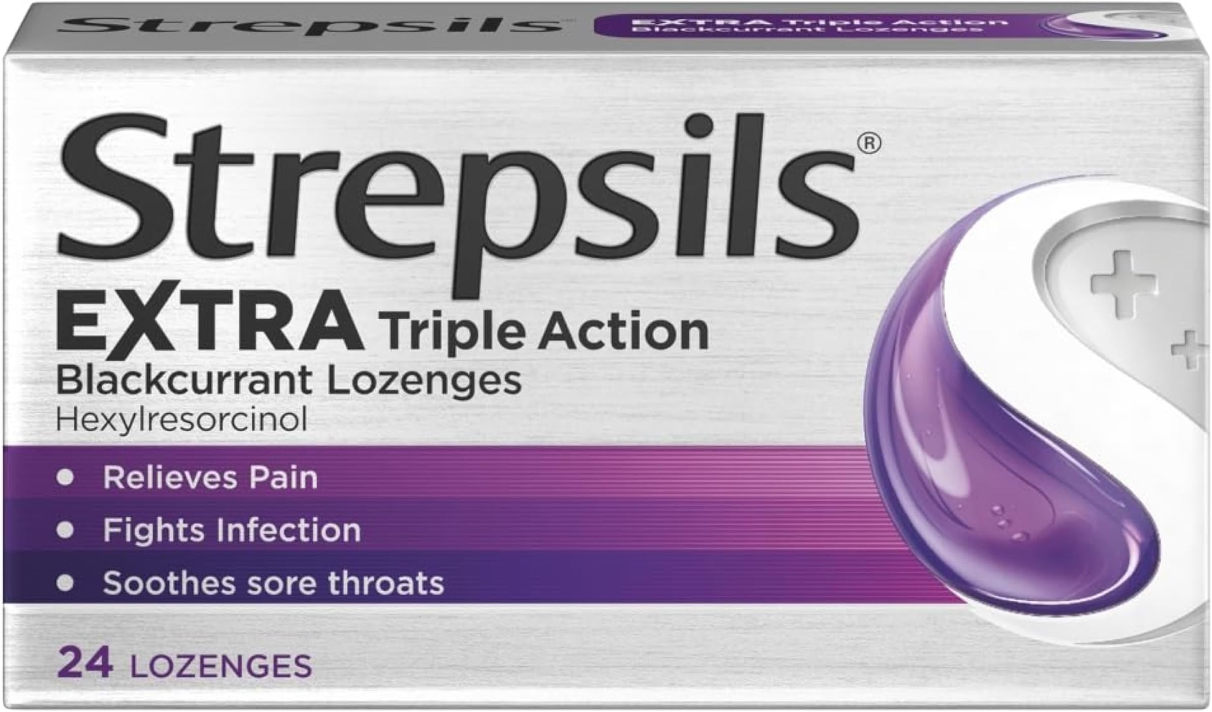Extra Triple Action Blackcurrant Lozenges