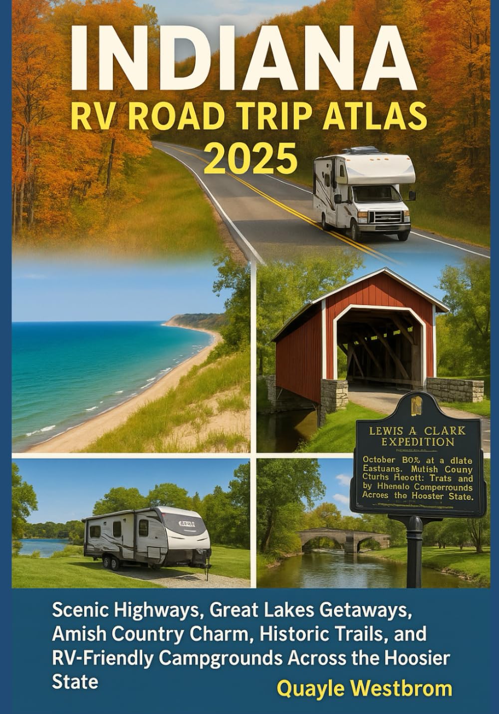 Indiana RV Road Trip Atlas 2025: Scenic Highways, Great Lakes Getaways, Amish Country Charm, Historic Trails, and RV-Friendly Campgrounds Across the Hoosier State