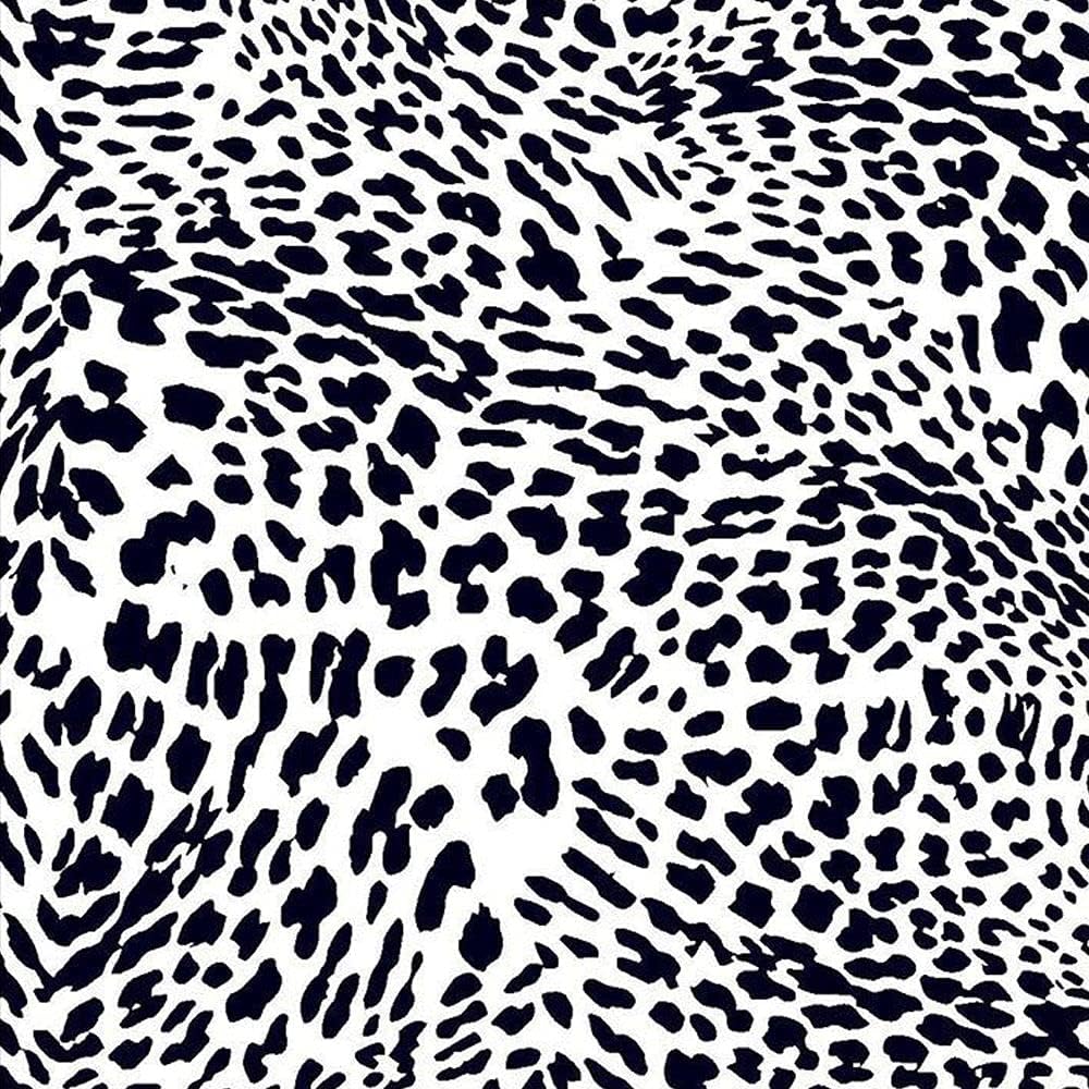 Leopard Design Printed on 100% Cotton Quilting Fabric by The Yard