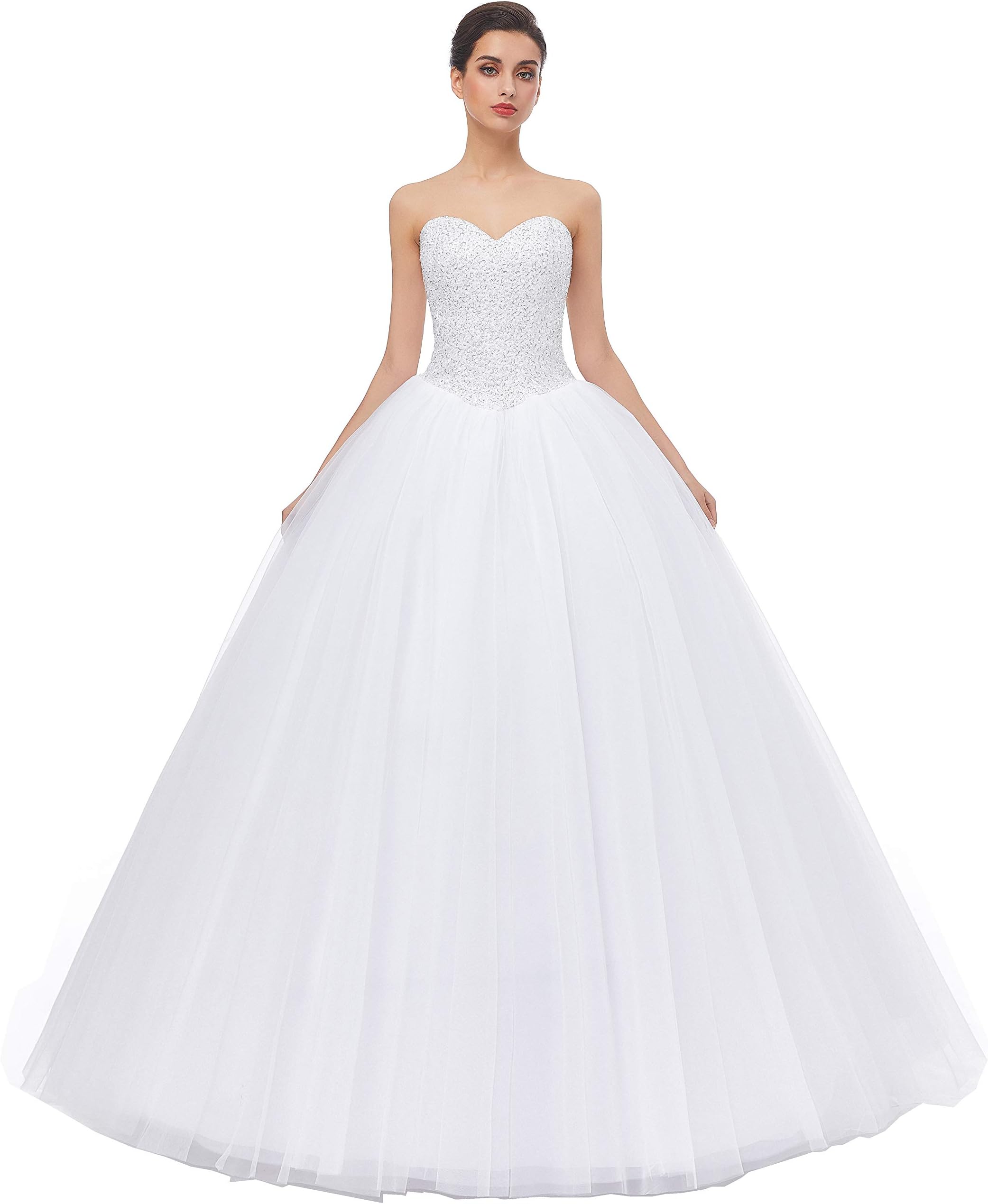 Womens Ball Gown Formal Wedding Ball Gown