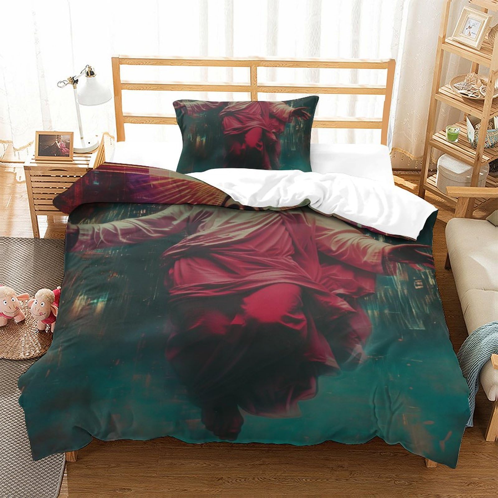 Housse de couette Jésus 3D pour créer un havre de paix dans votre chambre