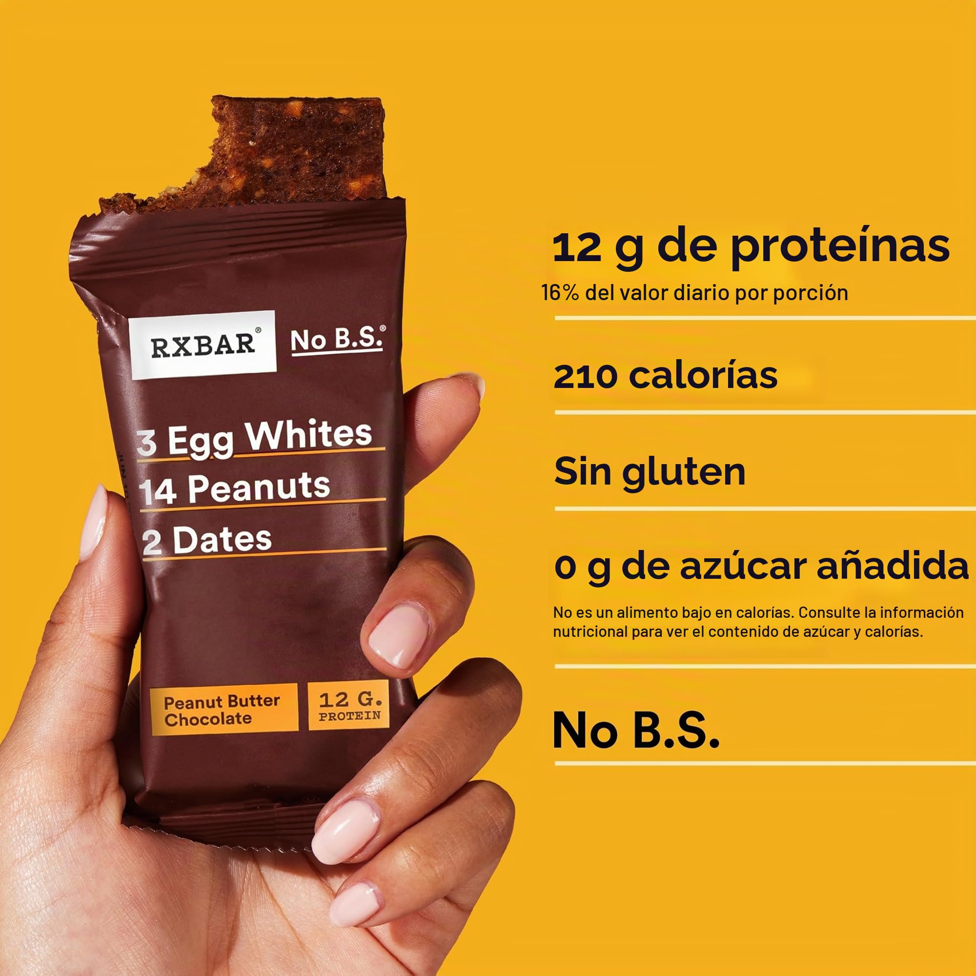 RX Bar 12 Bars, Peanut Butter Chocolate, 0.624 Kg