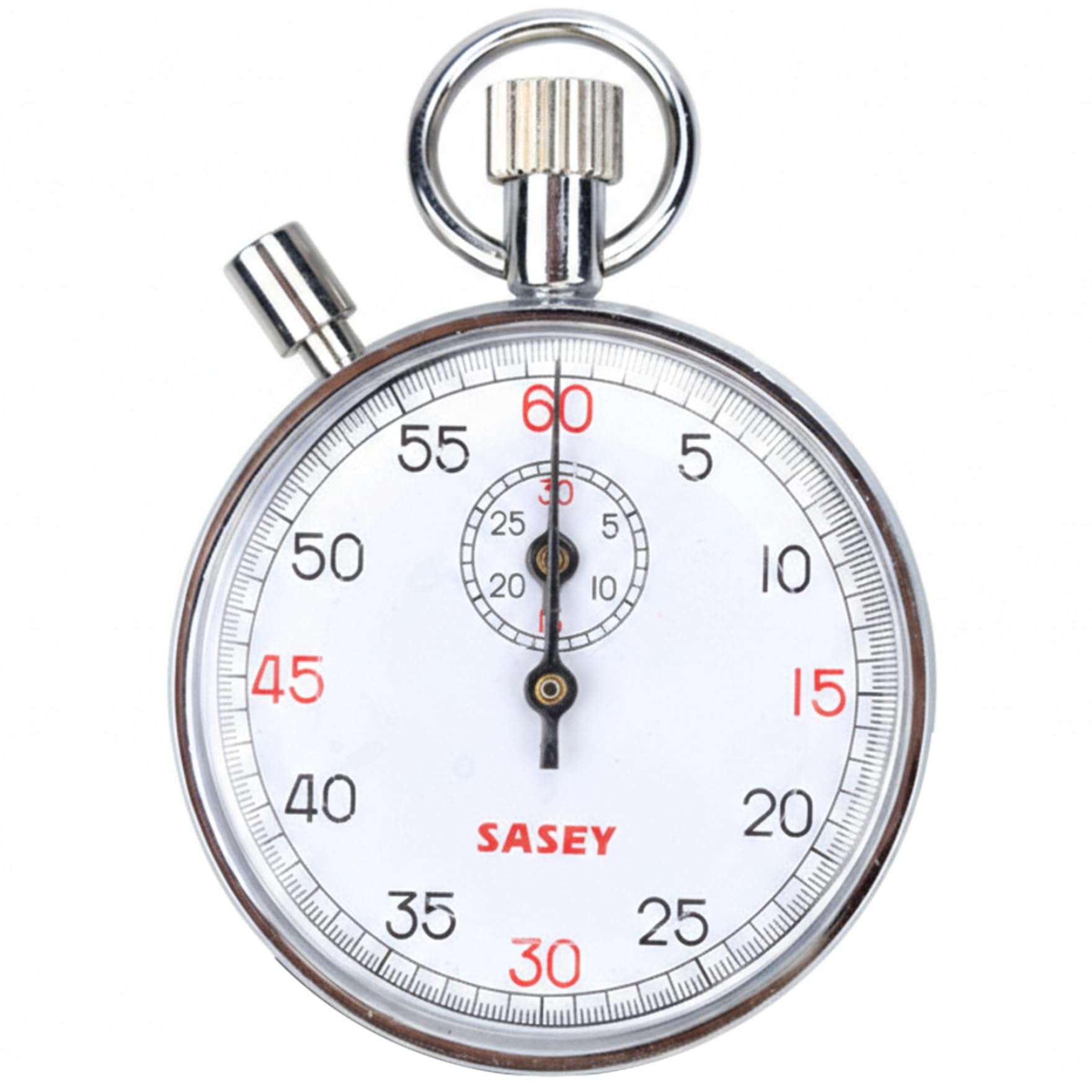 Minuterie pour arbitre sportif et chronomètre mécanique vintage avec pause