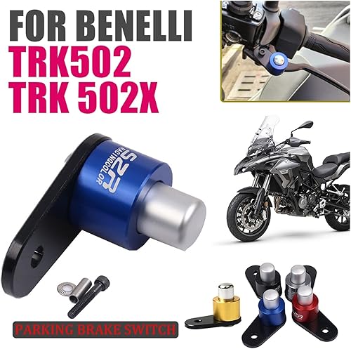 Miniatura 2 de ADJAN MMRYP Compatible with Benelli TRK 502X TRK 502 X TRK502X TRK502 Motorcycle Accessories Parking Brake Switch Semi-Automatic Control Lock
