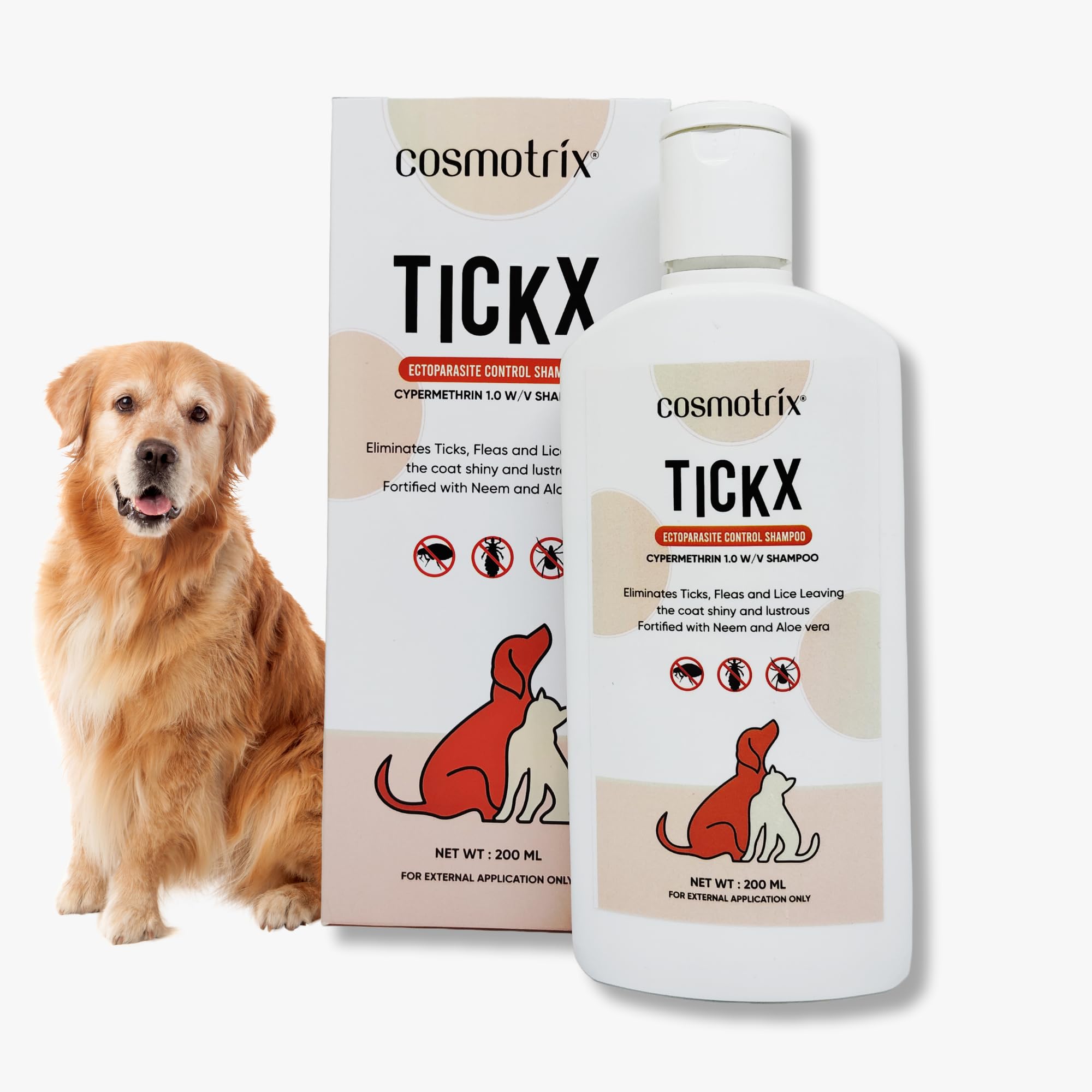 Tick X Shampoo for Dogs 200 ml, Eliminates Ticks Fleas and Lice (B0DFM4J1KF) Amazon Price History, Amazon Price Tracker