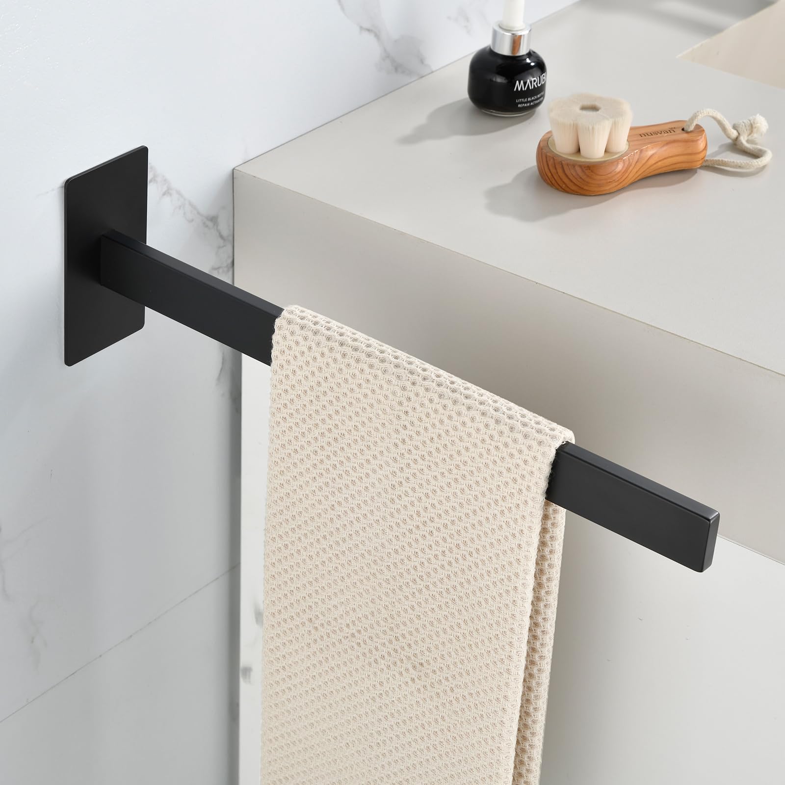 Porte-serviettes mural de salle de bain support torchon adhésif pour cuisine