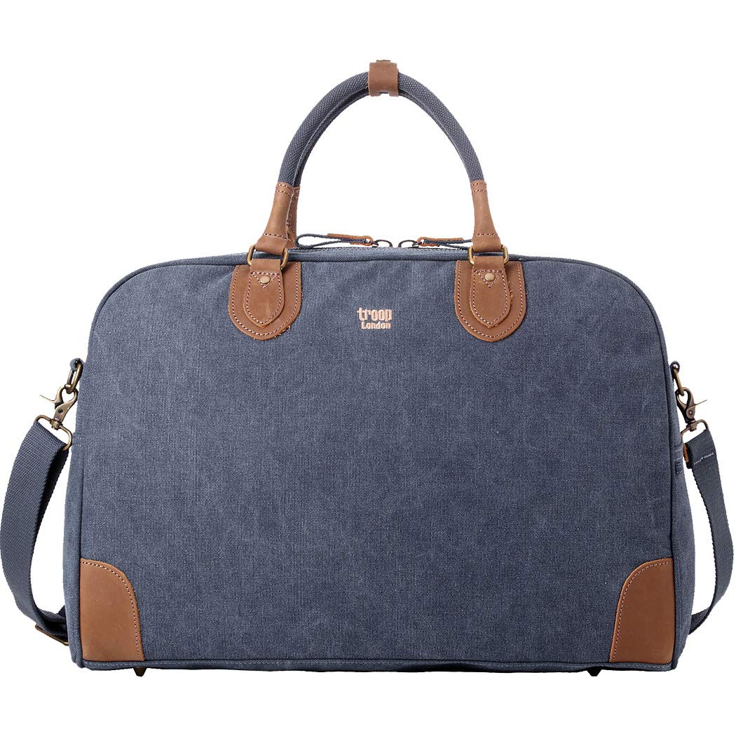 Troop LondonTRP0263 Troop London Classic Canvas Holdall - Large - Blue
