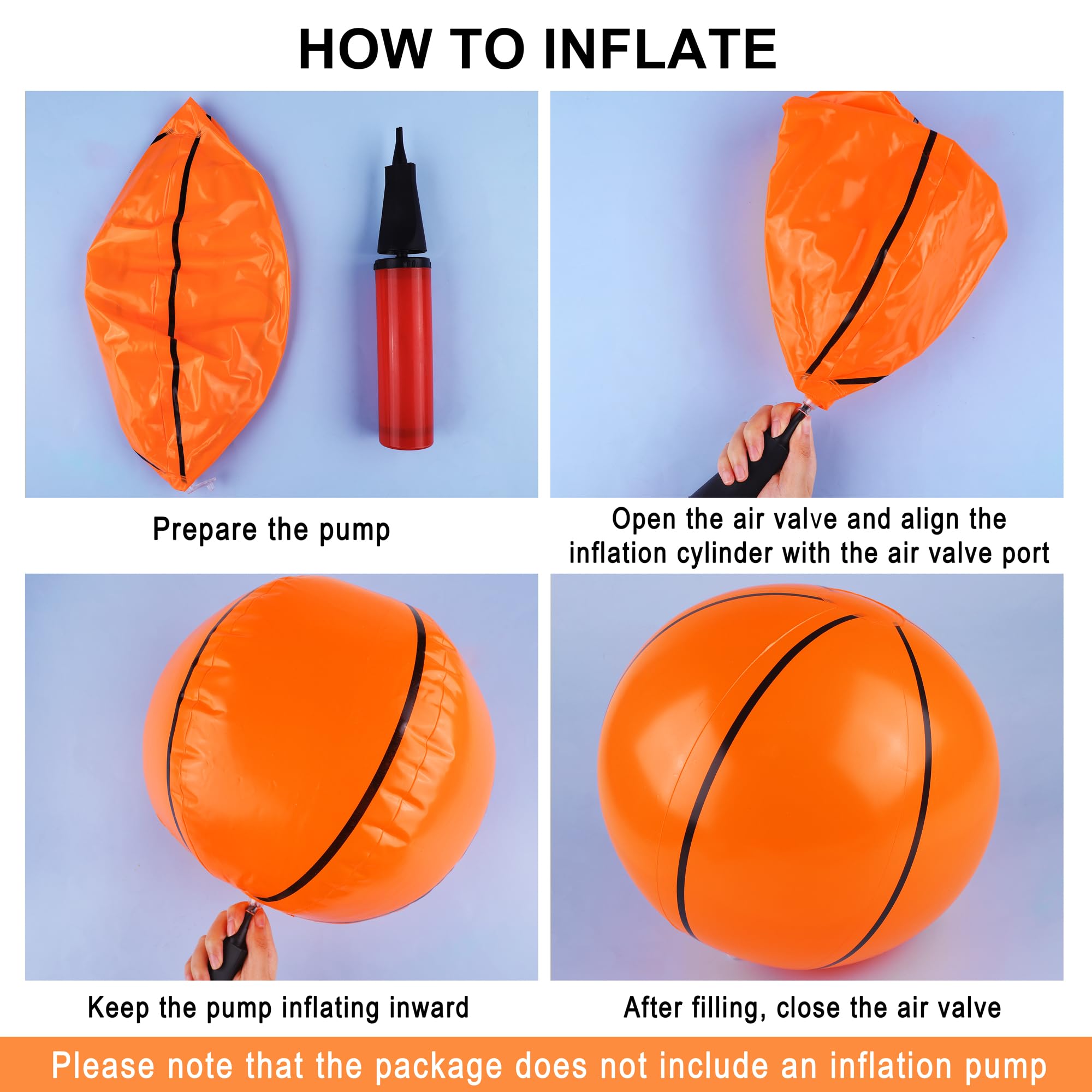 5 Pelotas De Baloncesto Mini De Goma Inflables 18cm - Para Mini Aros, Interior Y Exterior, Niños Y Adultos 5 Pelotas De Baloncesto Mini De Goma Inflables 18cm - Para Mini Aros, Interior Y Exterior, Niños Y Adultos