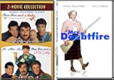 Men & Diapers Comedy Mrs. Doubtfire & Three Men & A Baby + Little Lady 3-Movie Collection DVD Robin Williams & Ted Danson Bundle Feature Family Set