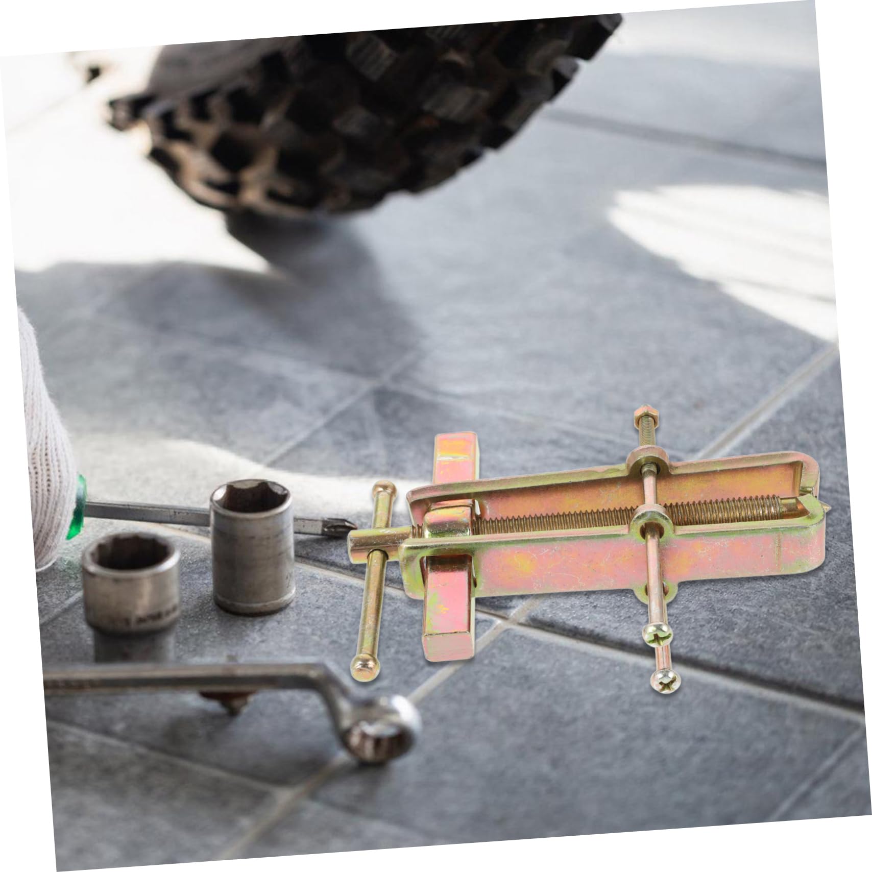 Zestaw do zdejmowania łożysk samochodowych Dwuramienny ściągacz łożysk Ściągacz łożysk piast kół Ściągacz łożysk kół 2-ramienny ściągacz łożysk Dwuramienny ściągacz łożysk Ściągacze łożysk Stal węgl